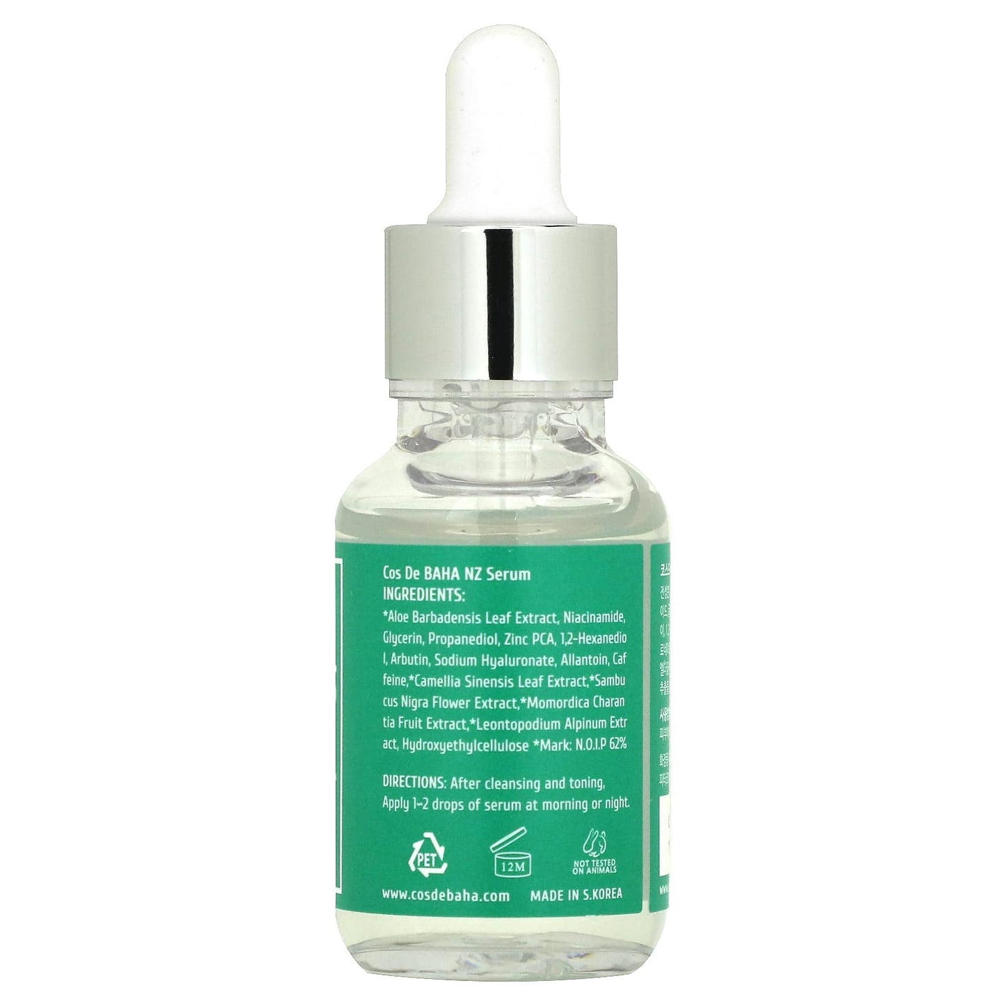 Cos De BAHA Niacinamide 20% Zinc PCA 4% Serum - Hydrate and Brighten Skin - Image 2