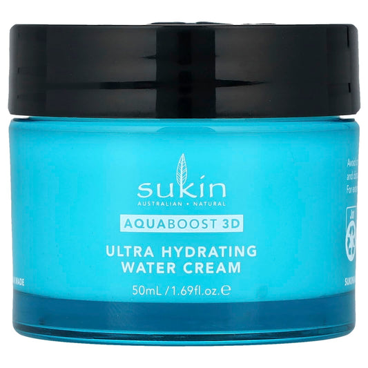 Sukin, AquaBoost 3D, Hyaluronic Acid Water Gel Cream, 1.69 fl oz (50 ml) - Image 1