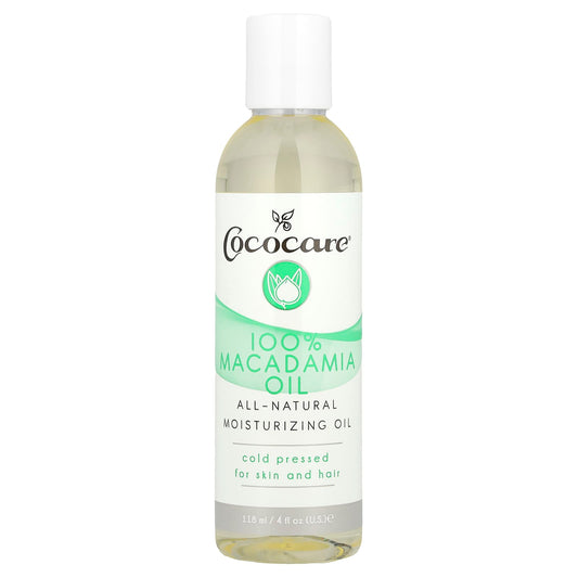 Macadamia Oil by Cococare - 100% Natural Moisturizer for Skin & Hair - Image 1