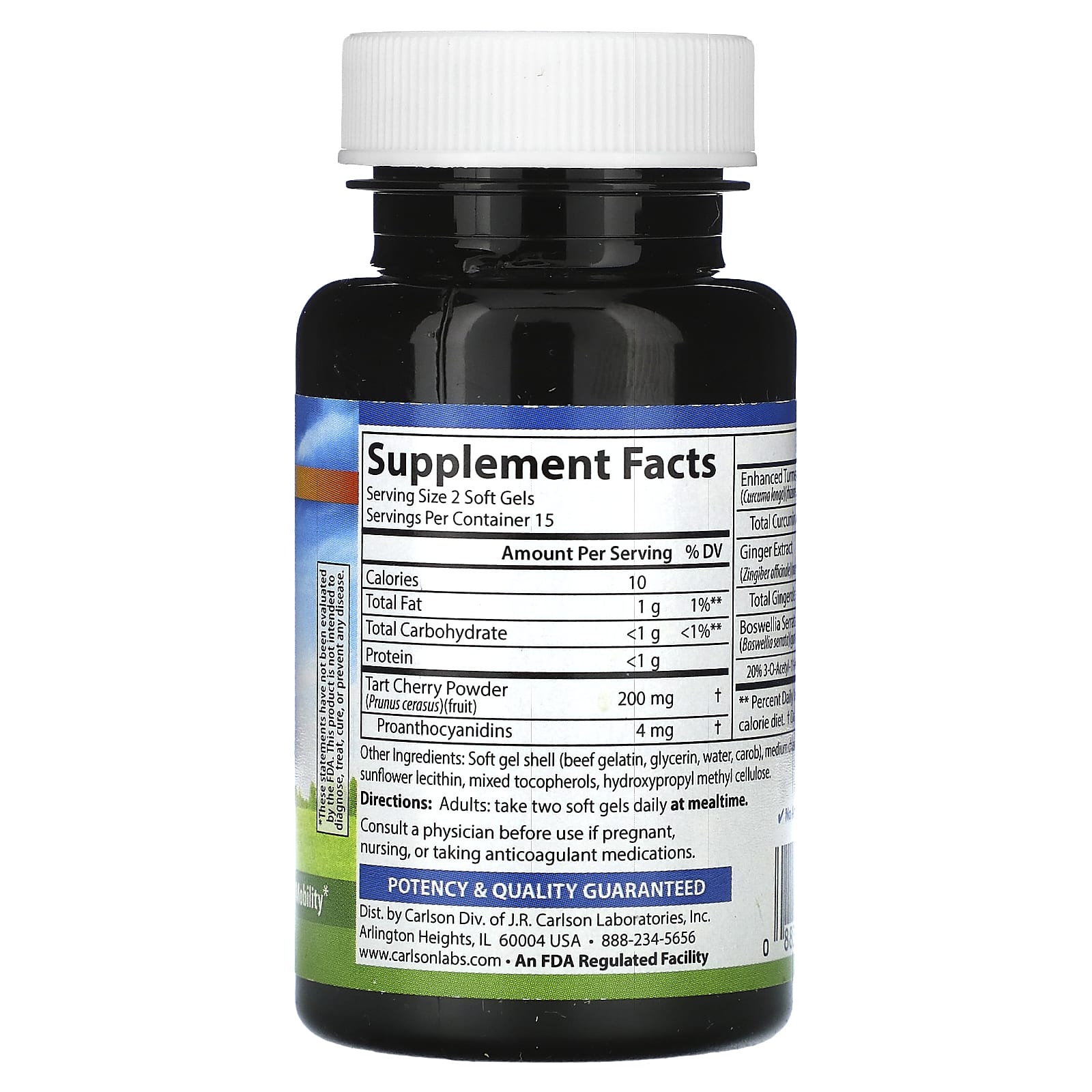 Carlson Enhanced Mobility 30 Soft Gels for Joint Support & Recovery - Image 2