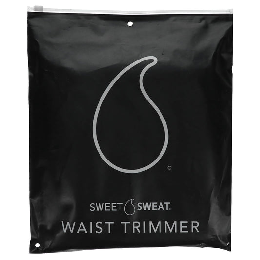 Sports Research, Sweet Sweat®, Waist Trimmer, Medium, Black & Yellow, 1 Belt - Image 1