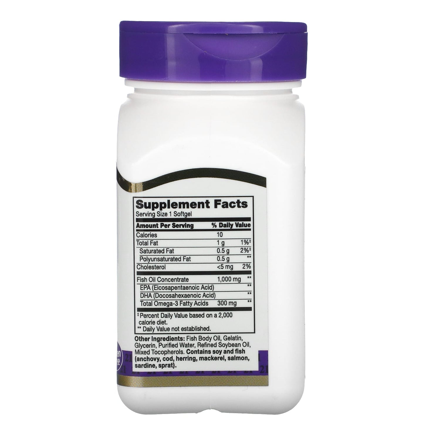 High-Quality Omega-3 Fish Oil Supplement 1,000mg - 60 Softgels - Image 2