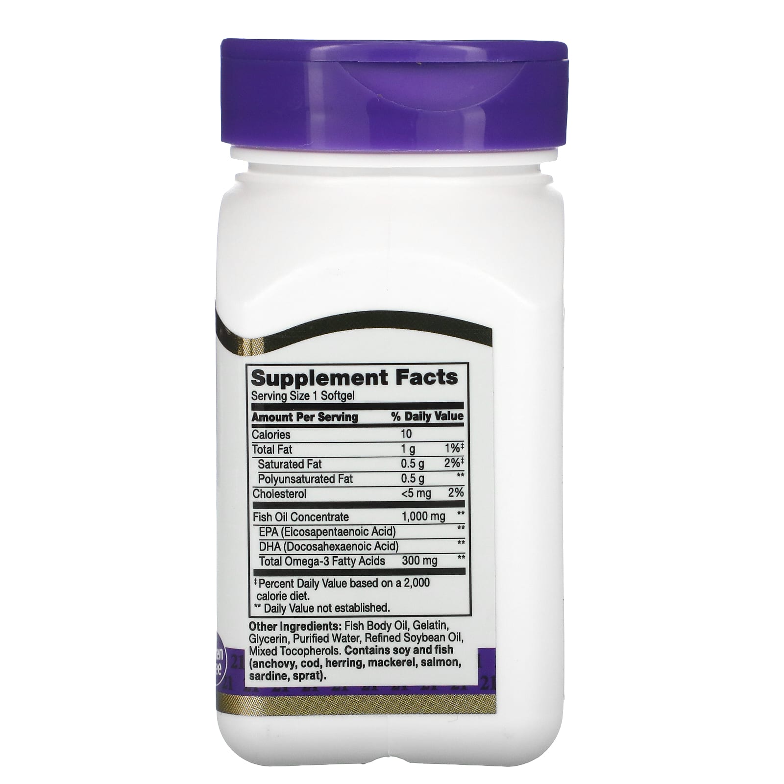 High-Quality Omega-3 Fish Oil Supplement 1,000mg - 60 Softgels - Image 2
