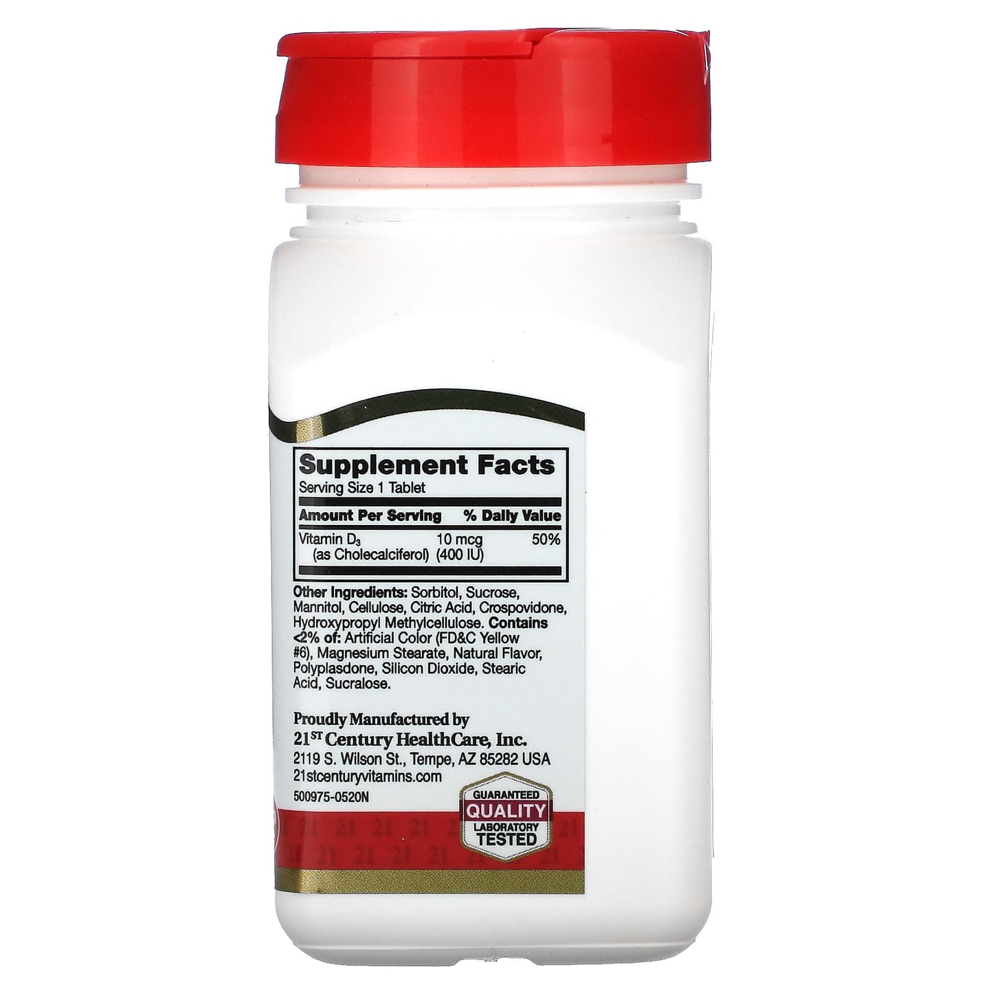 Vitamin D3 Chewables for Strong Bones & Immune Support - Image 2