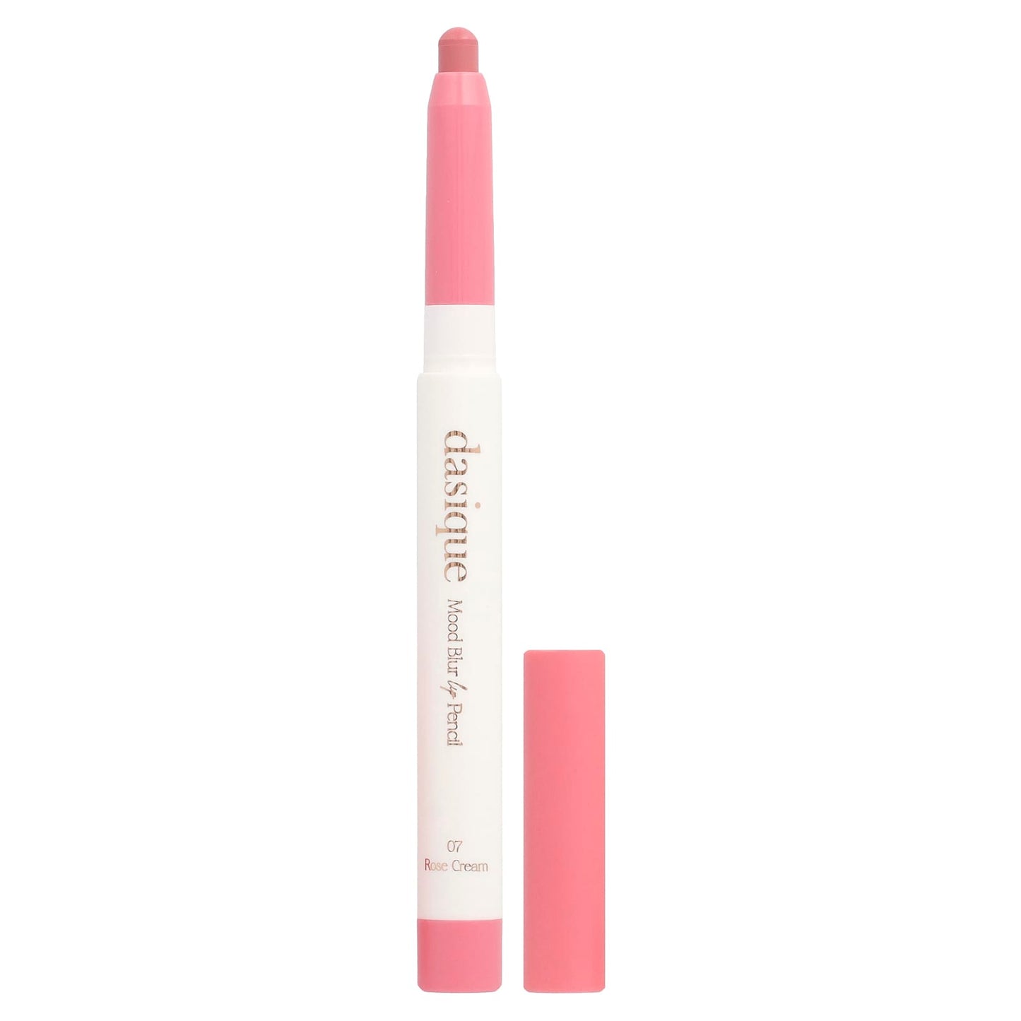 Dasique Mood Blur Lip Pencil in Rose Cream - Soft, Supple, and Hydrated Lips - Image 1