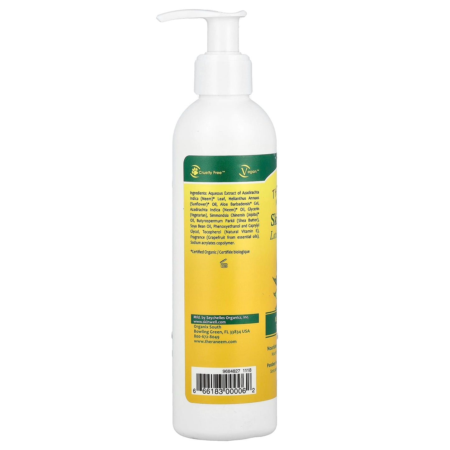 Organix South, TheraNeem® Naturals, Skin Lotion, Neem Therapé, 8 fl oz (240 ml) - Image 2
