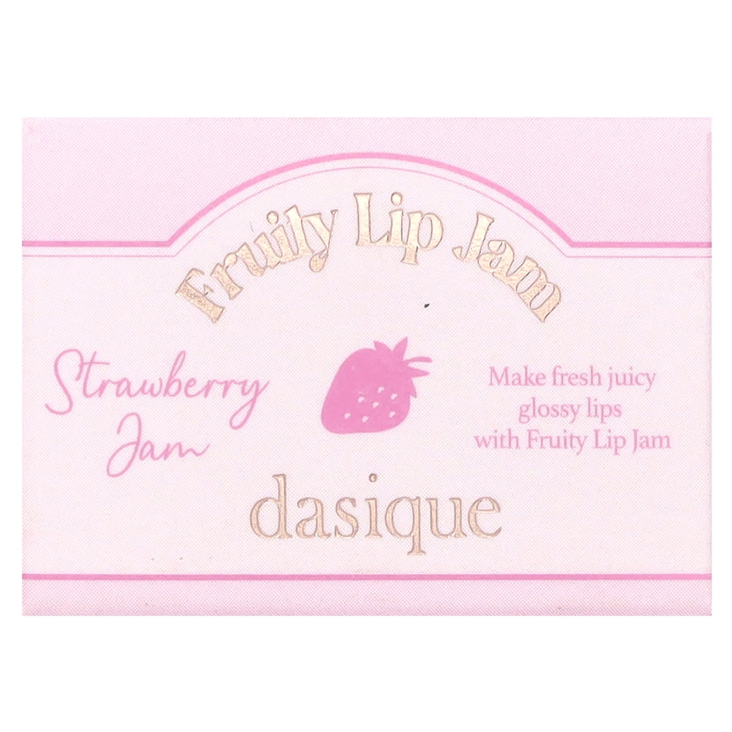 Dasique Strawberry Fruity Lip Jam, 0.14 oz, 10 Berry Extracts - Image 2