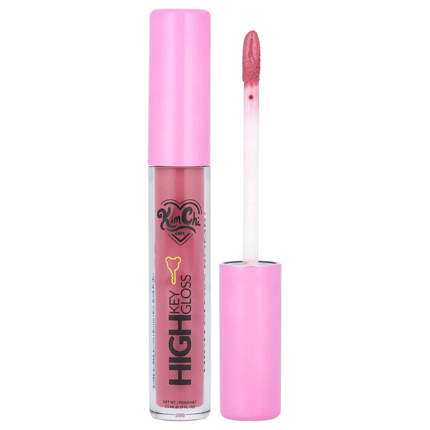 KimChi Chic Beauty, High Key Gloss, HKG11 Summer Plum, 0.19 fl oz (3.5 ml) - Image 1