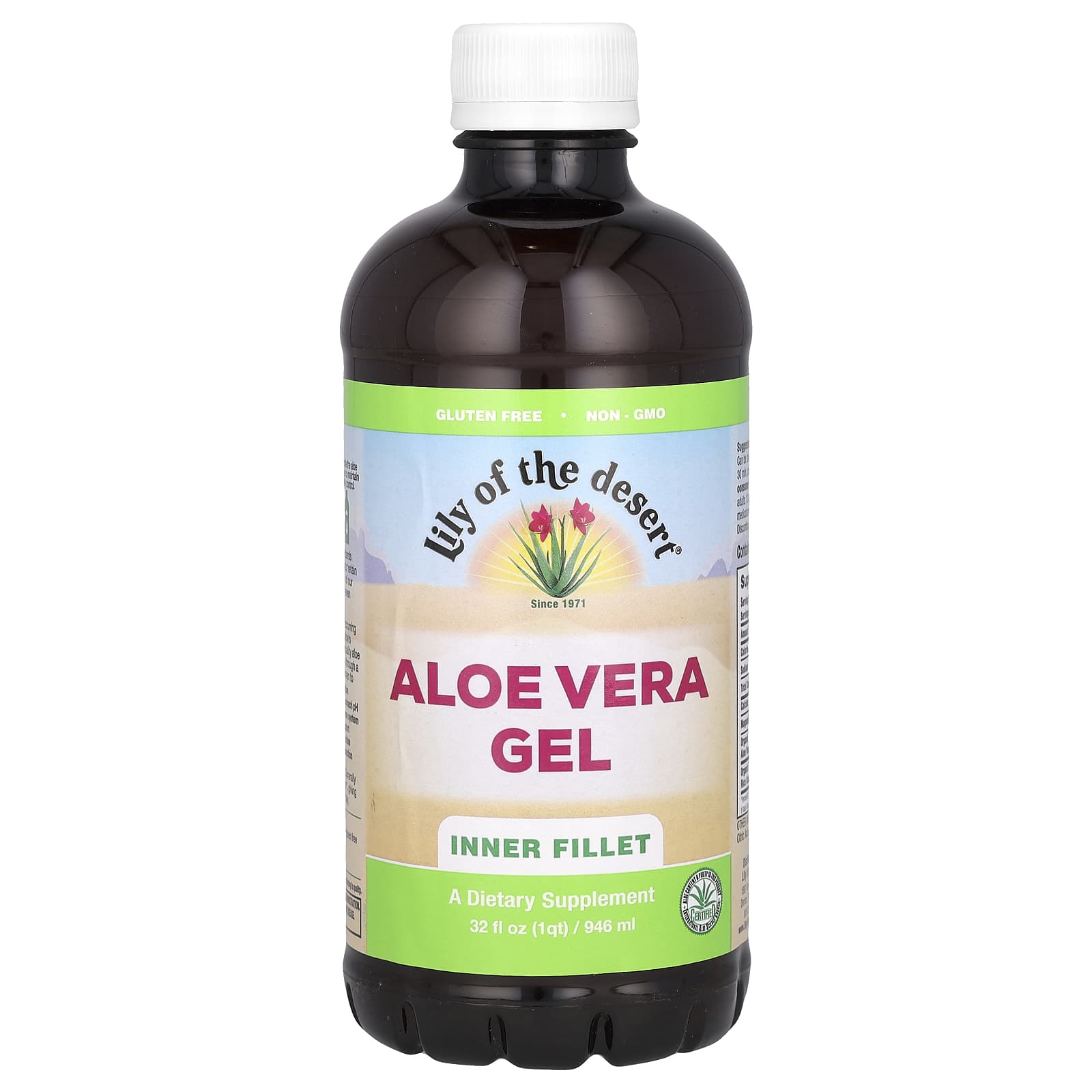Lily of the Desert, Aloe Vera Gel, Inner Fillet, 32 fl oz (946 ml) - Image 1