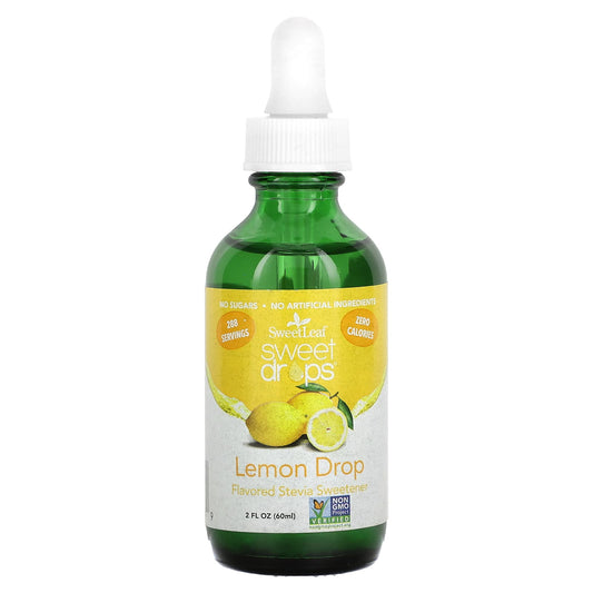 SweetLeaf Stevia, Sweet Drops, Lemon Drop, 2 fl oz (60 ml) - Image 1