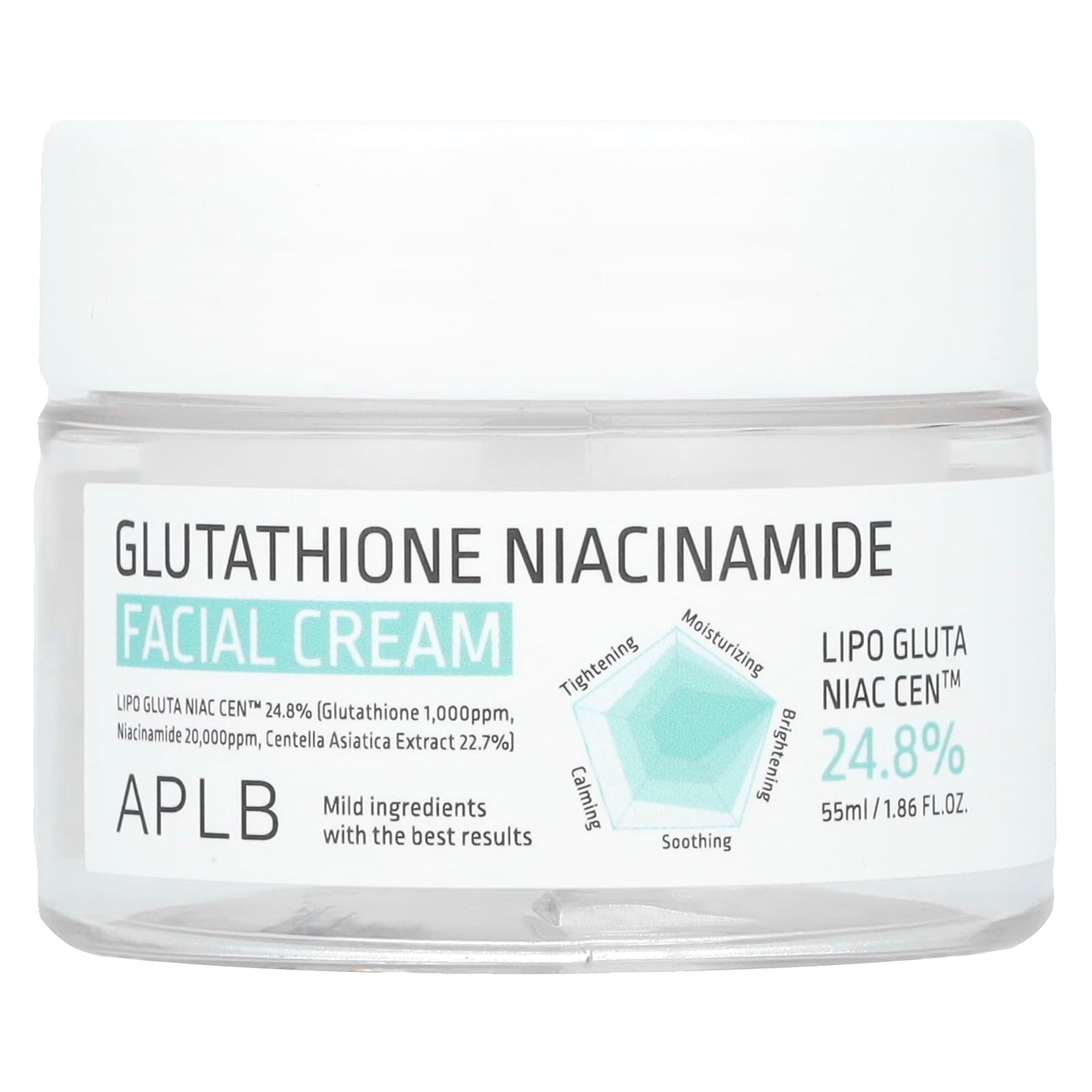 APLB Glutathione Face Cream with Niacinamide, 55ml - Image 1