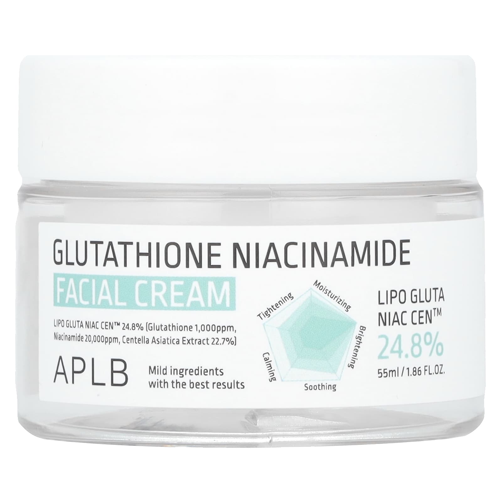 APLB Glutathione Face Cream with Niacinamide, 55ml - Image 1