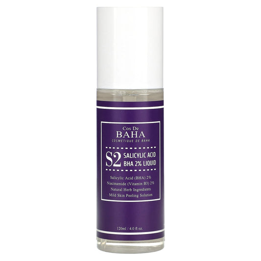 Salicylic Acid BHA 2% Liquid Skin Peeling Solution by Cos De BAHA - Image 1