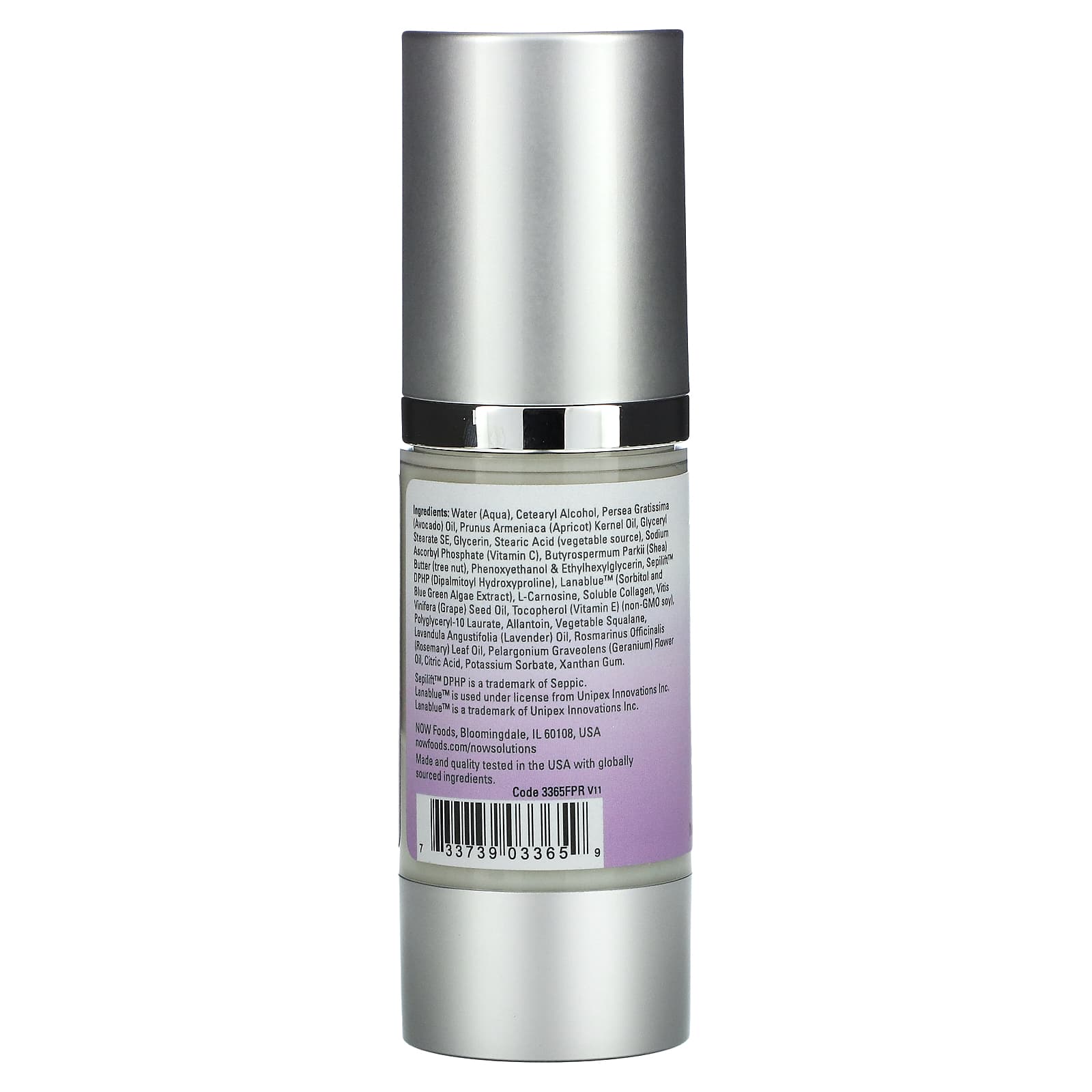 NOW Foods, Solutions, Wrinkle Rescue Moisturizer, 2 oz (57 g) - Image 2