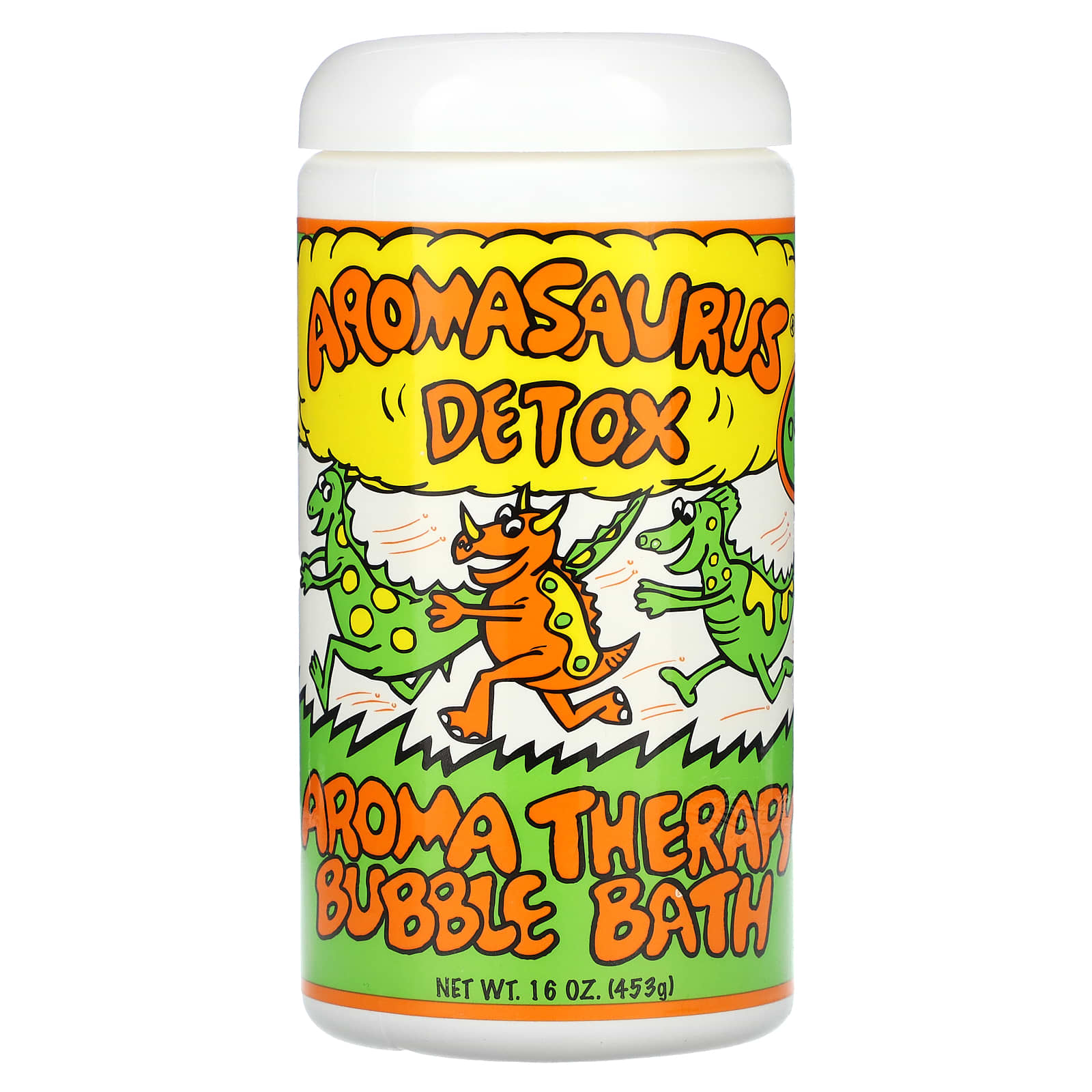 Abra Therapeutics Aromasaurus Detox Bubble Bath for Kids, 16 oz - Image 1