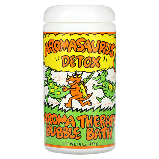 Abra Therapeutics Aromasaurus Detox Bubble Bath for Kids, 16 oz - Image 1