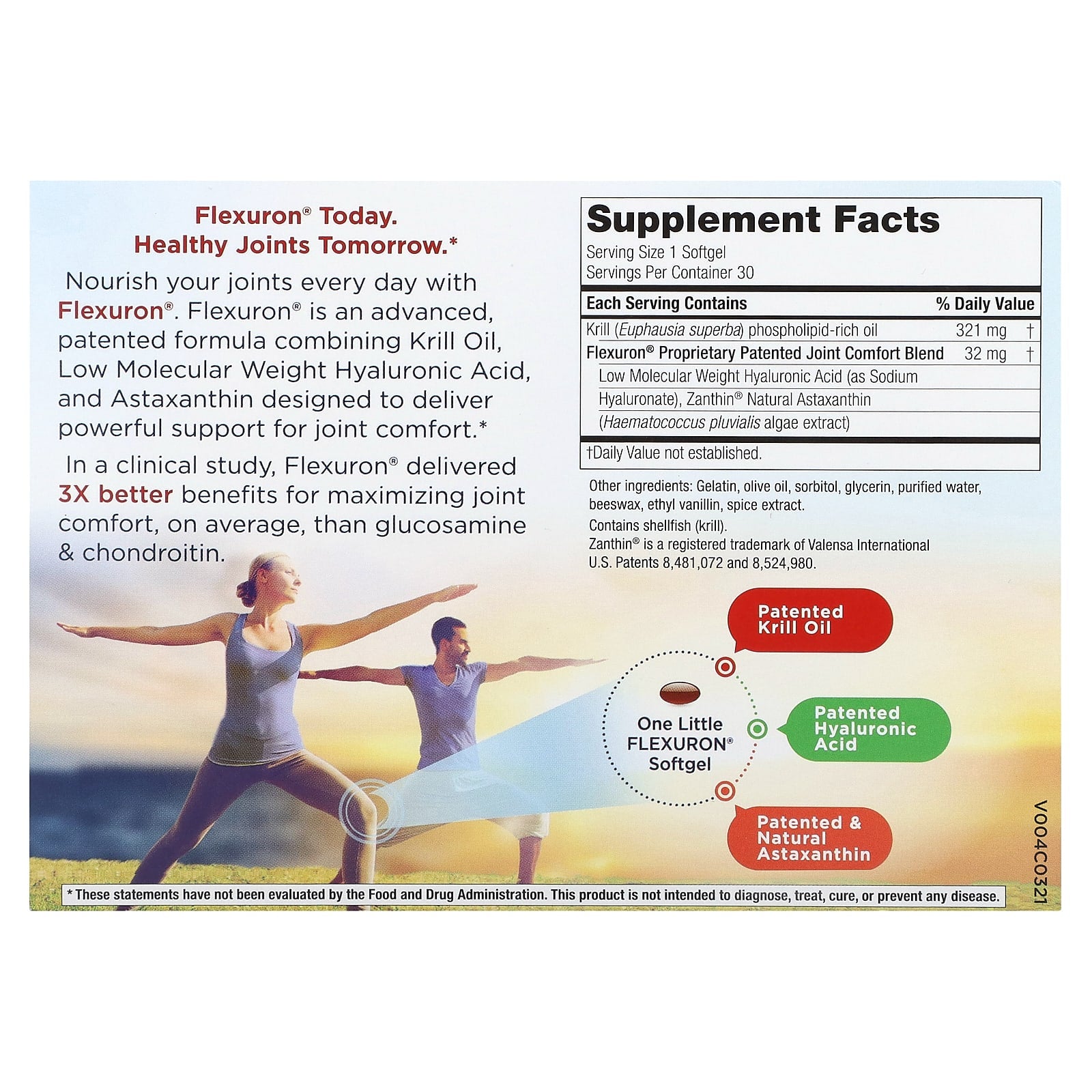 Purity Products, Flexuron, Daily Joint Care, 30 Softgels - Image 2