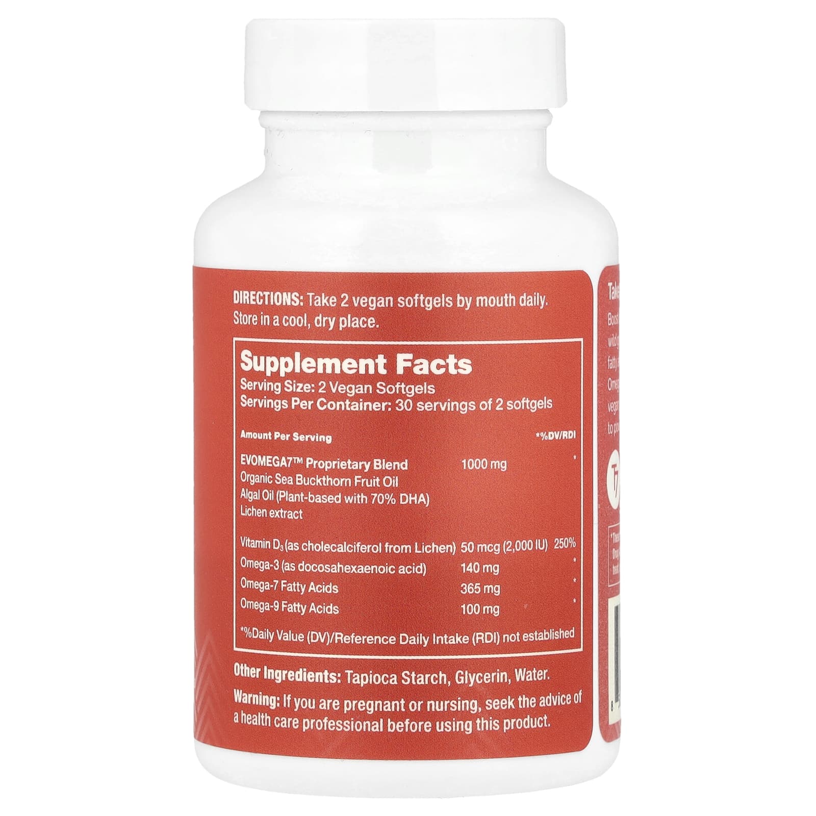 Sibu Beauty, Omega-7 Plus, 60 Softgels - Image 2