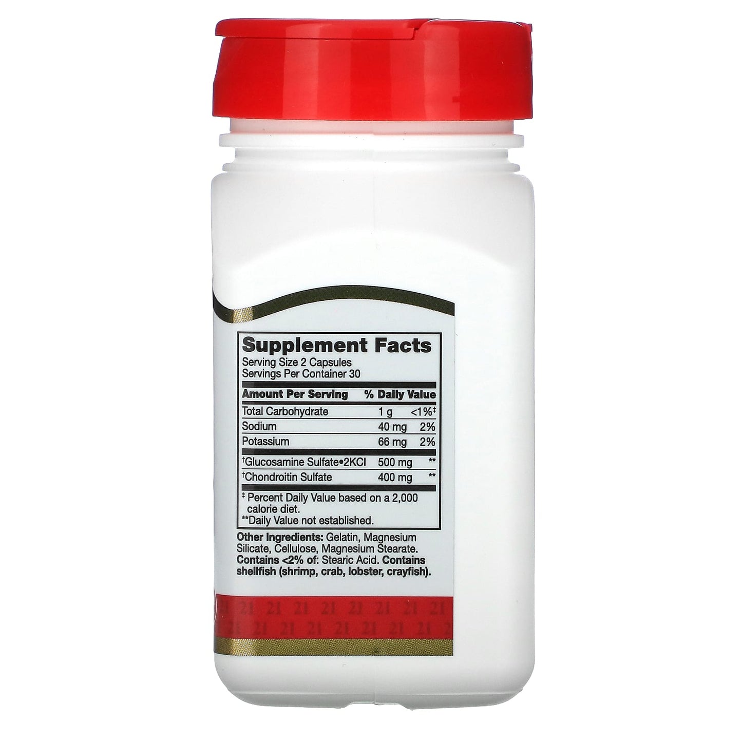 Glucosamine Chondroitin Joint Health Supplement - 60 Easy Capsules - Image 2