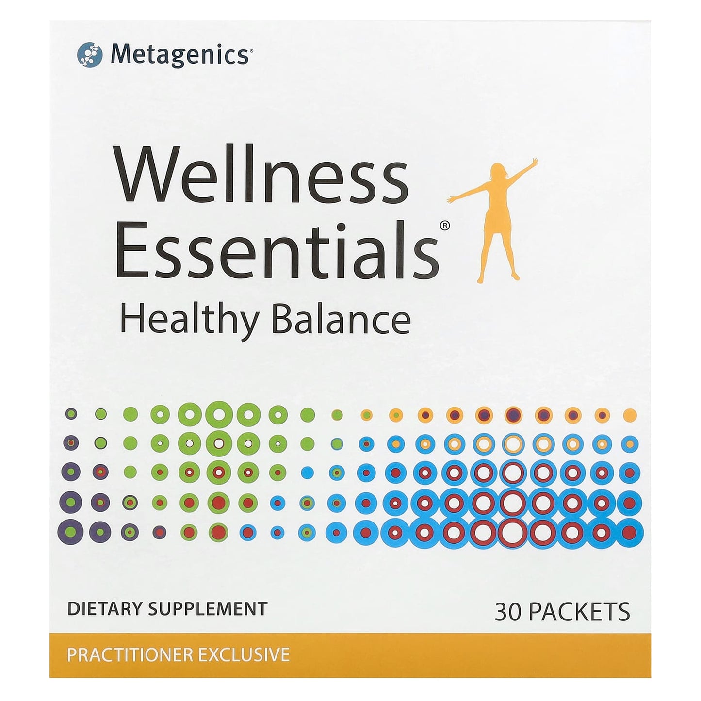 Metagenics, Wellness Essentials, Healthy Balance, 30 Packets - Image 1