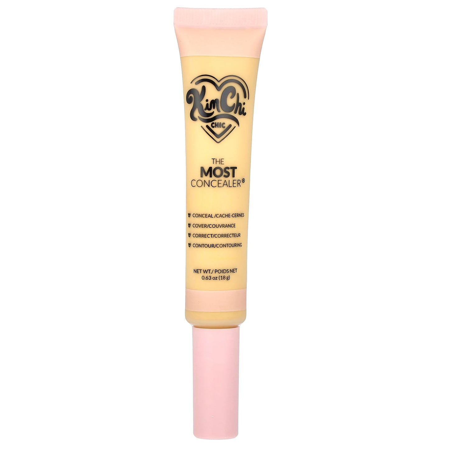 KimChi Chic Beauty, The Most Concealer®, 25 Yellow, 0.63 oz (18 g) - Image 1