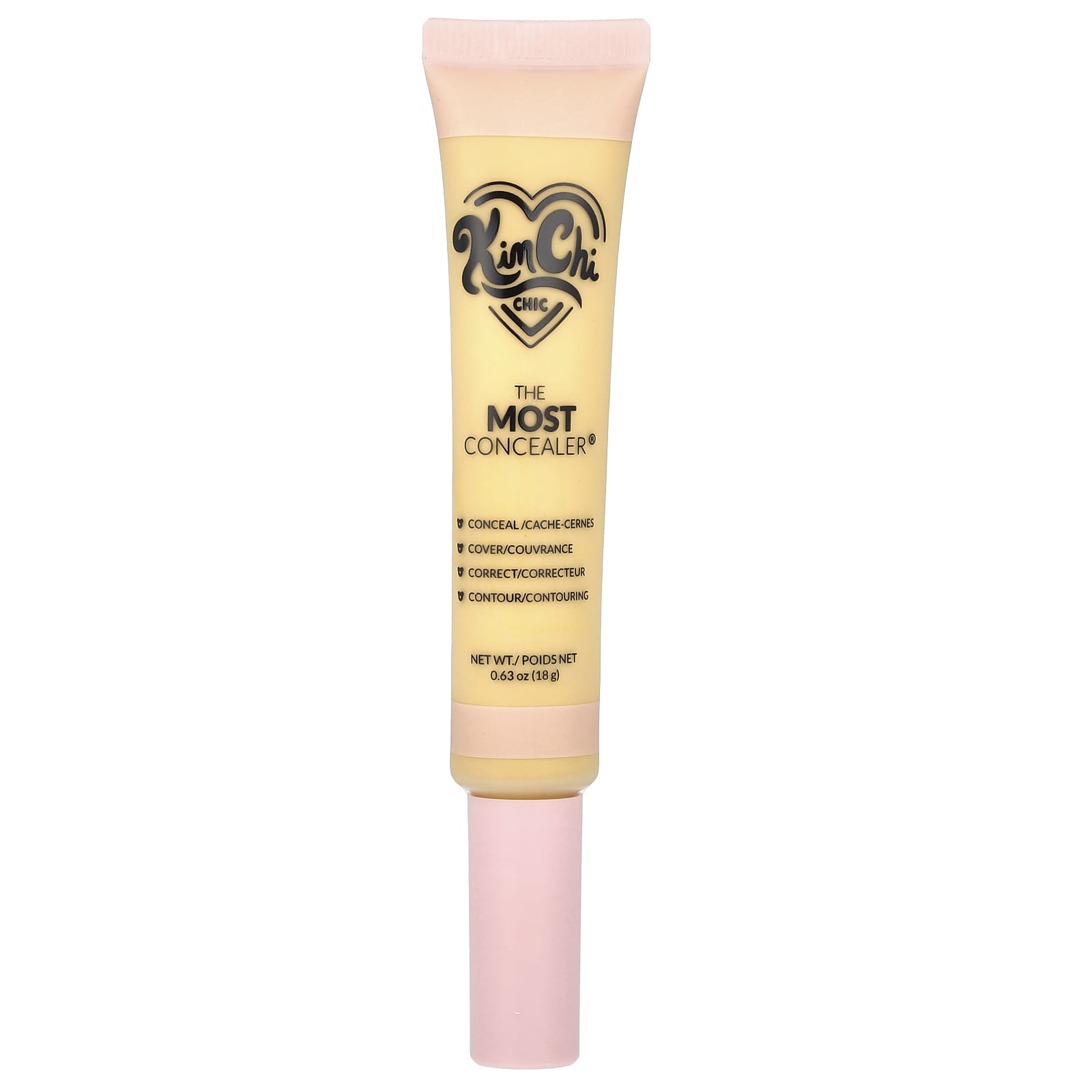 KimChi Chic Beauty, The Most Concealer®, 25 Yellow, 0.63 oz (18 g) - Image 1