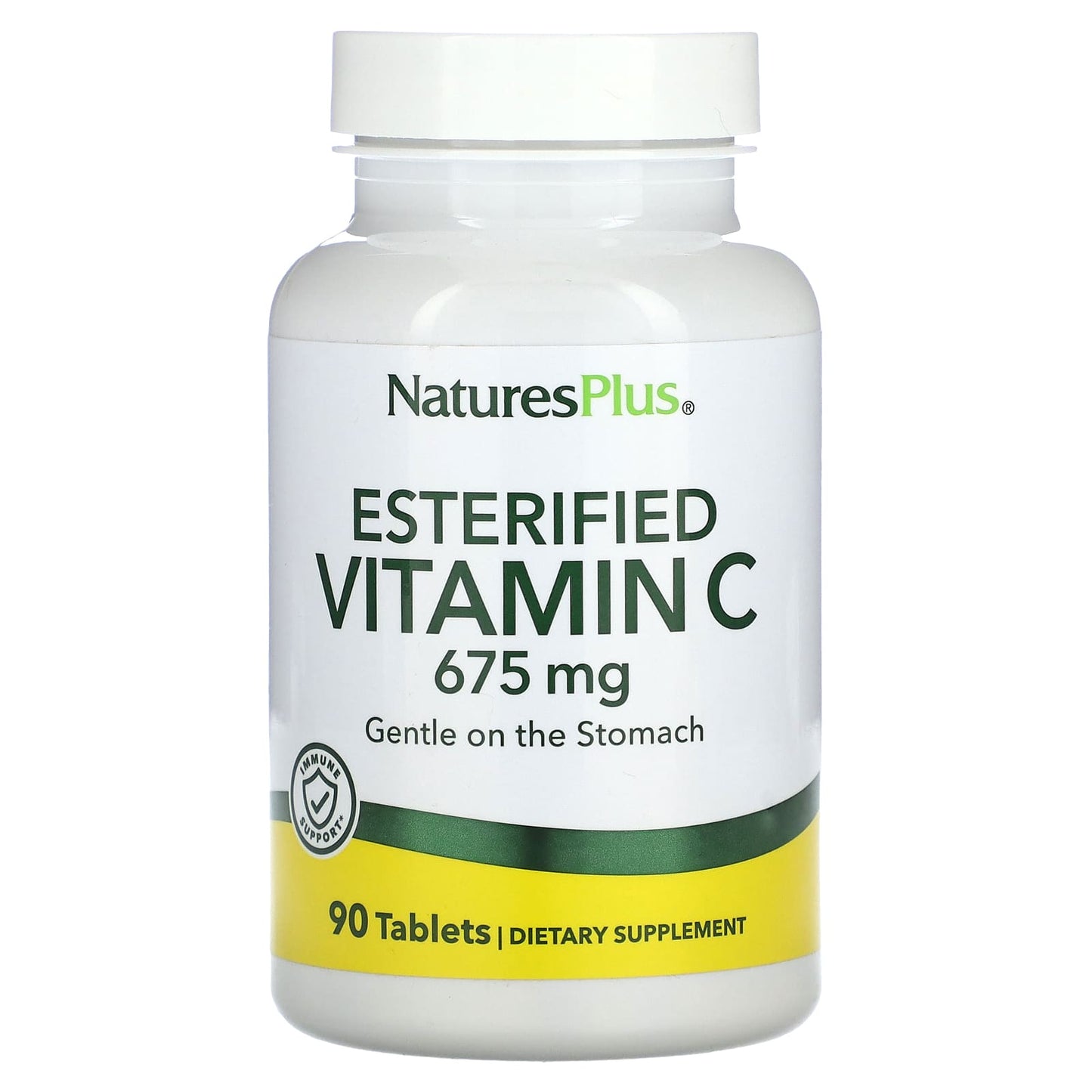 NaturesPlus, Esterified Vitamin C, 675 mg, 90 Tablets - Image 1