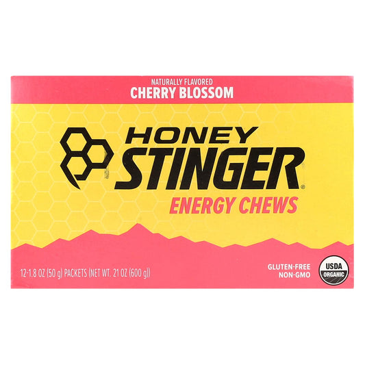 Organic Energy Chews | Cherry Blossom Flavor | Quick Sustained Energy - Image 1