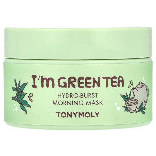 TonyMoly, I'm Green Tea, Hydro-Burst Morning Beauty Mask, 3.52 oz (100 g) - Image 1