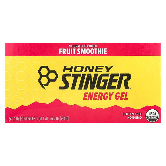 Fruit Smoothie Energy Gels by Honey Stinger - 24 Pack - Image 1