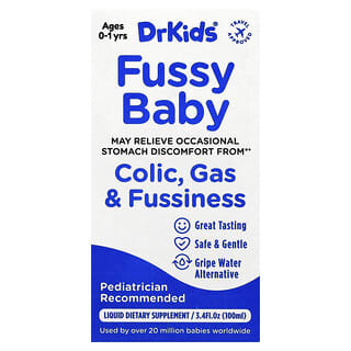 DrKids Fussy Baby Relief for 0-1 Year Olds - 3.4 fl oz