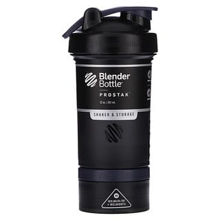 Blender Bottle ProStak, 22oz FC Black Shaker & Storage Container