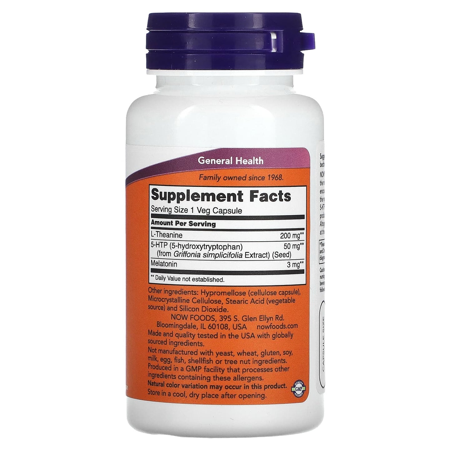 NOW Foods, Sleep Regimen 3-in-1, 90 Veg Capsules - Image 2