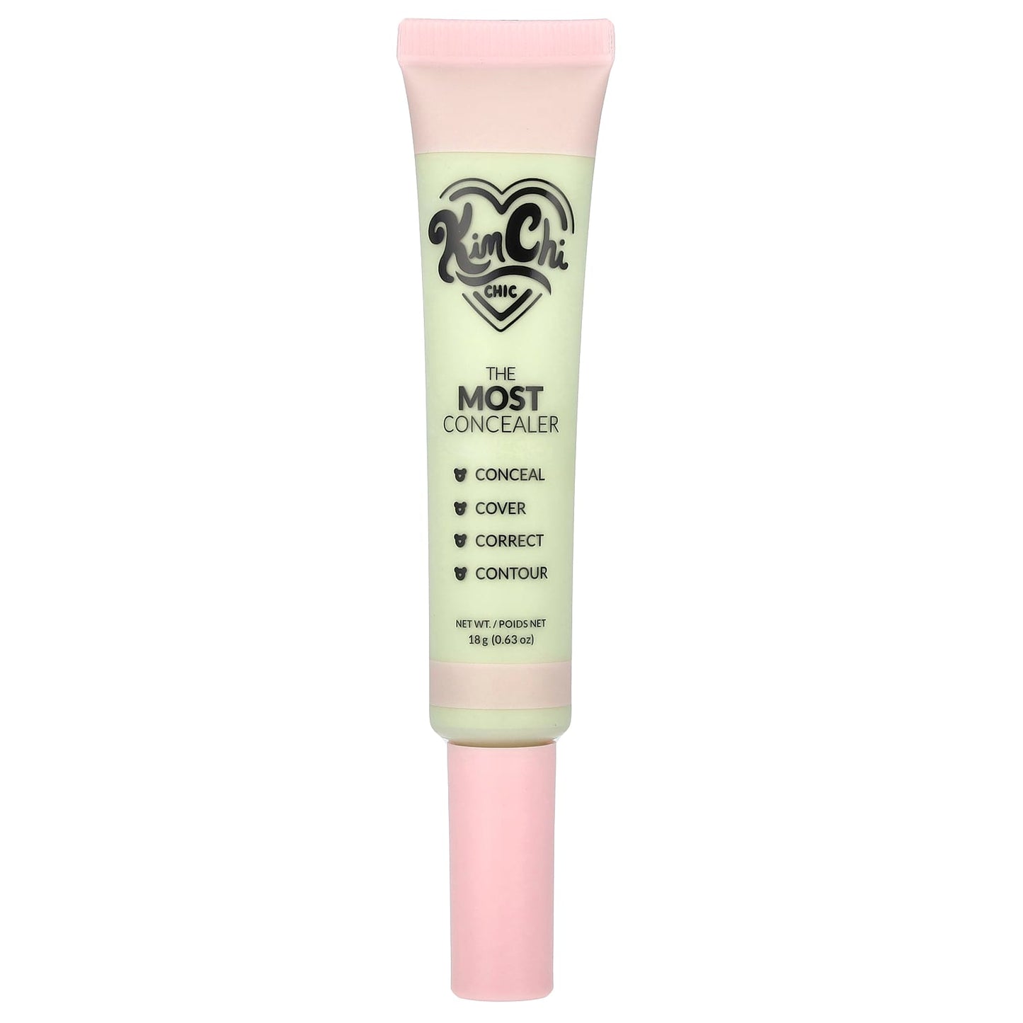 KimChi Chic Beauty, The Most Concealer®, 24 Green, 0.63 oz (18 g) - Image 1