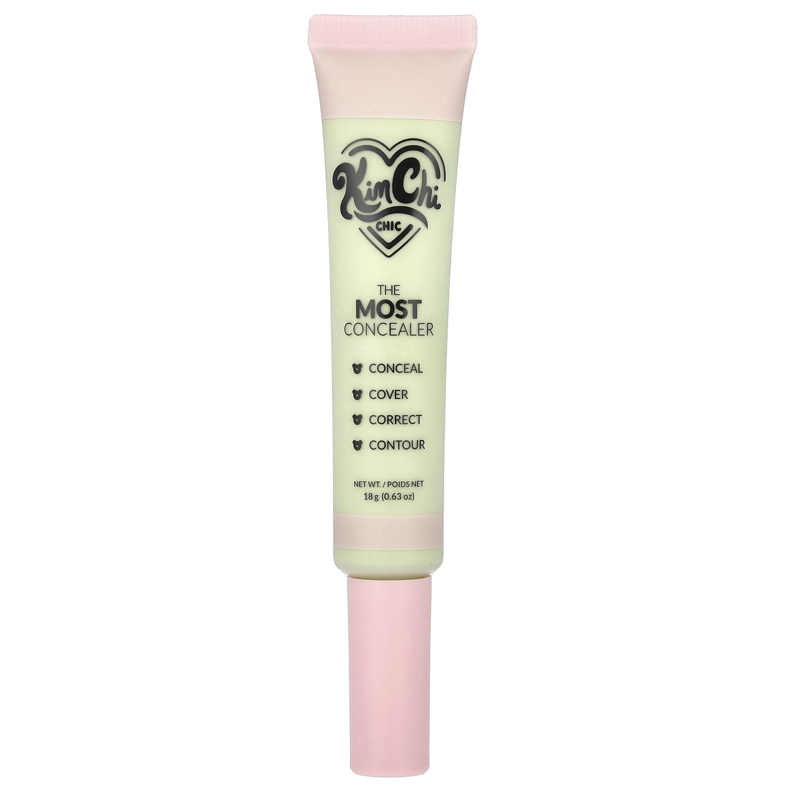 KimChi Chic Beauty, The Most Concealer®, 24 Green, 0.63 oz (18 g) - Image 1