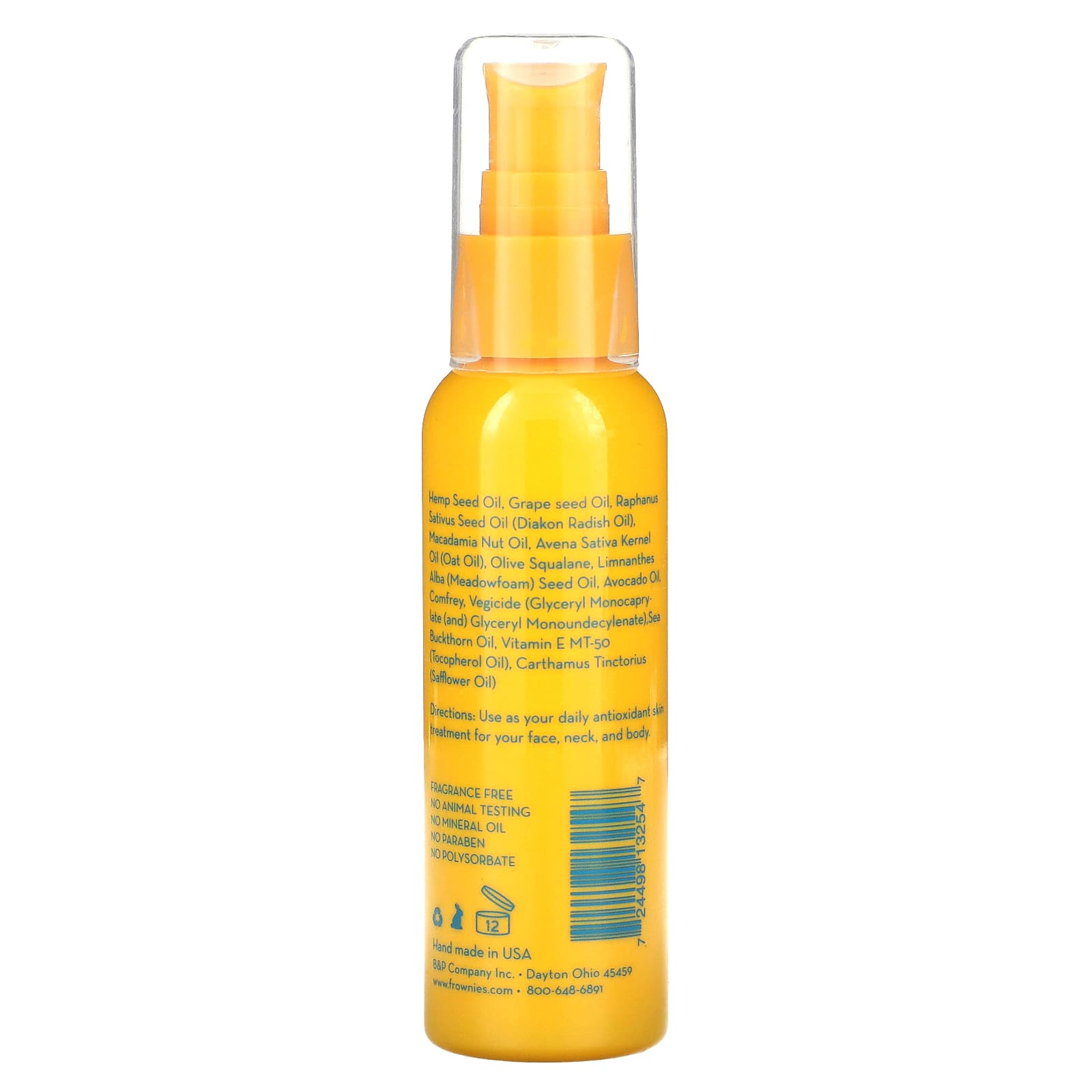 Nourish Your Skin with Frownies Organic Skin Serum 60ml - Image 2