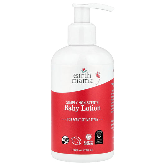 Sensitive Skin Baby Lotion by Earth Mama, 8 fl oz (240 ml) - Image 1