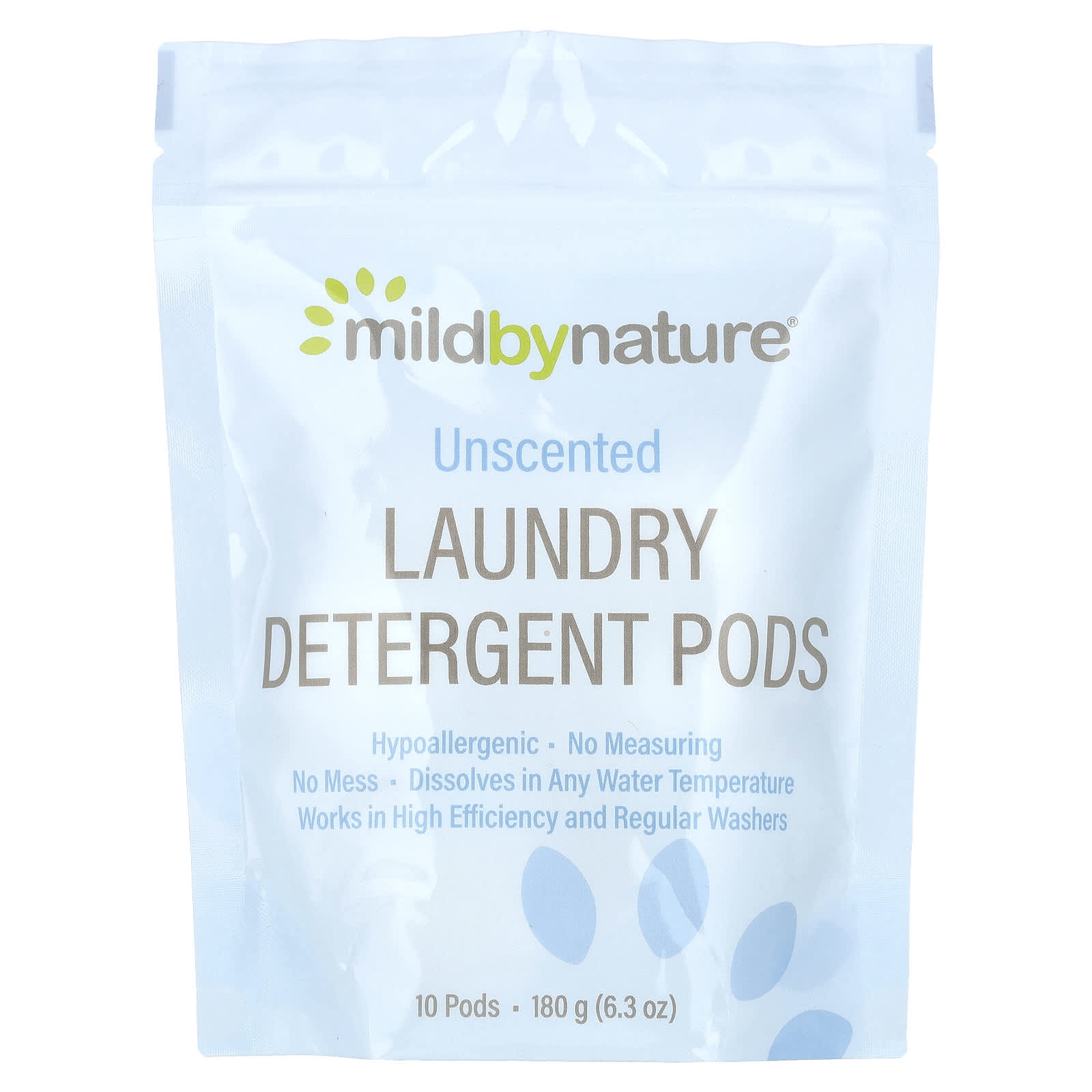 Nourish Your Laundry with Mild By Nature Unscented Detergent Pods - Image 1