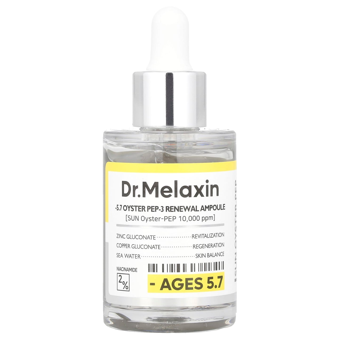 Renew Your Skin with Dr.Melaxin Oyster Pep-3 Ampoule 1.01 fl oz - Image 1
