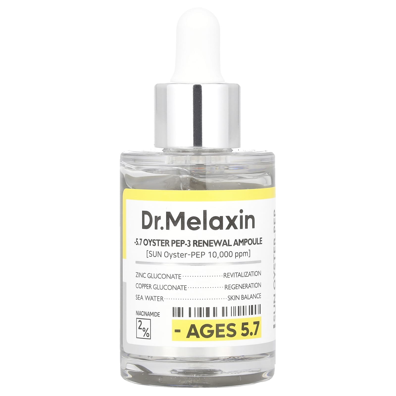 Renew Your Skin with Dr.Melaxin Oyster Pep-3 Ampoule 1.01 fl oz - Image 1