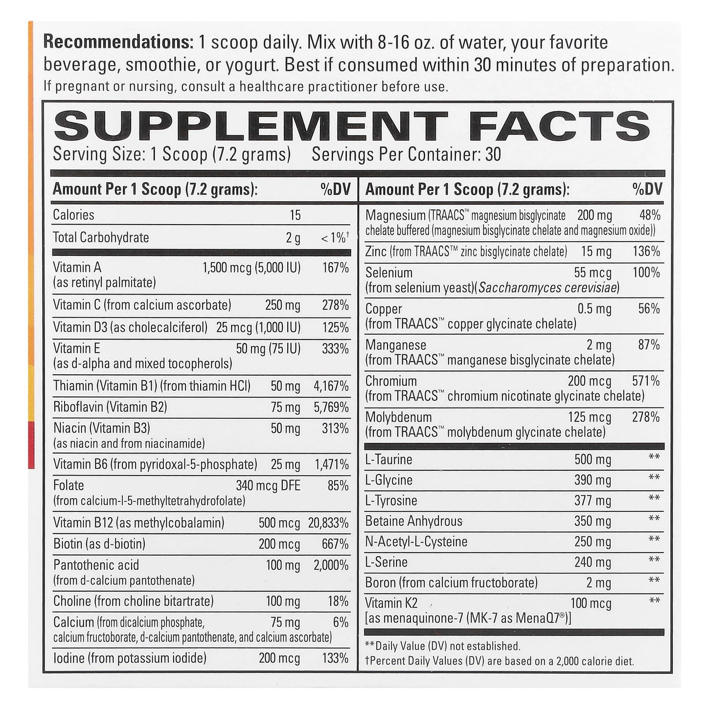 Terry Naturally, Fatigued to Fantastic!™ Energy Revitalization Drink Mix, 7.6 oz (216 g) - Image 2