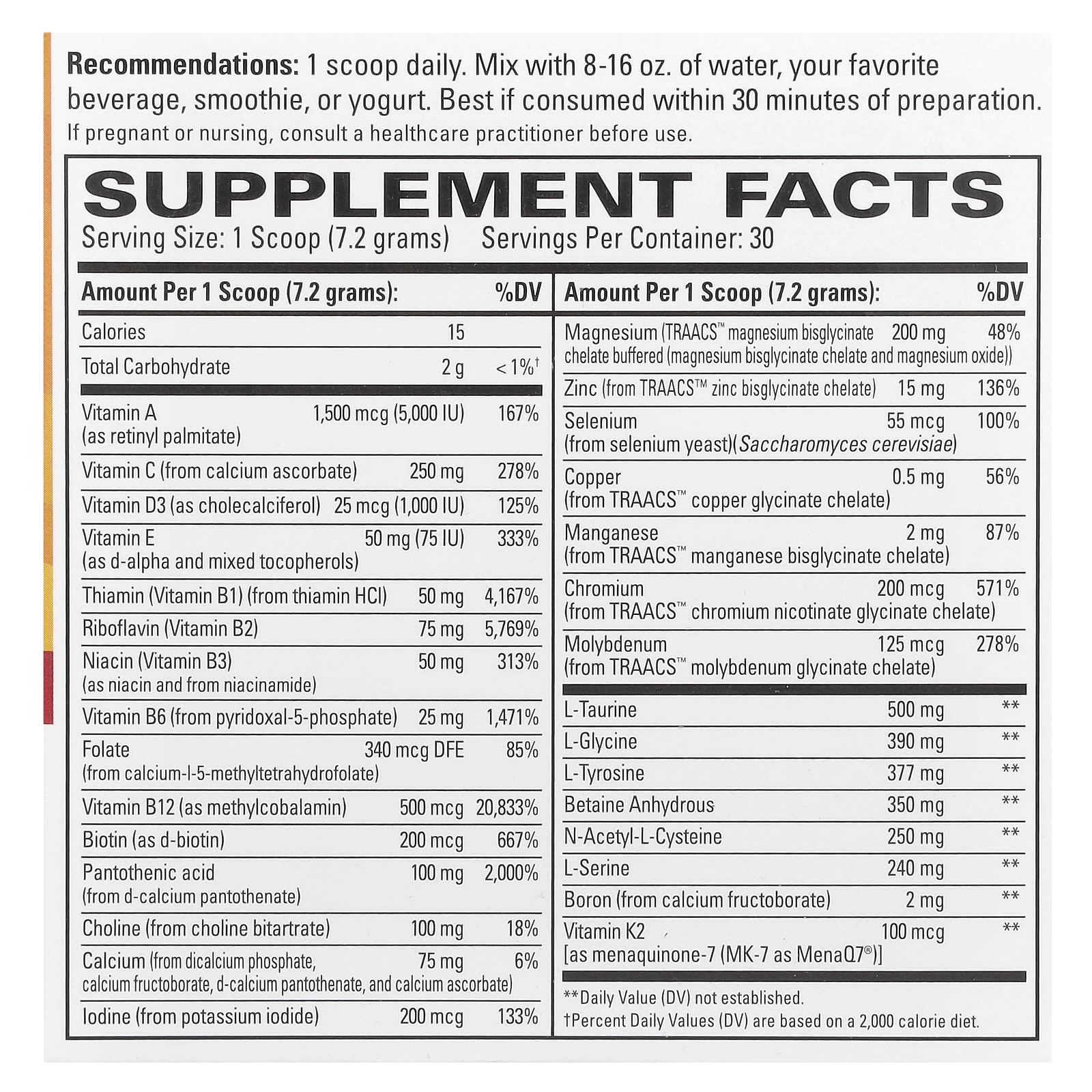 Terry Naturally, Fatigued to Fantastic!™ Energy Revitalization Drink Mix, 7.6 oz (216 g) - Image 2