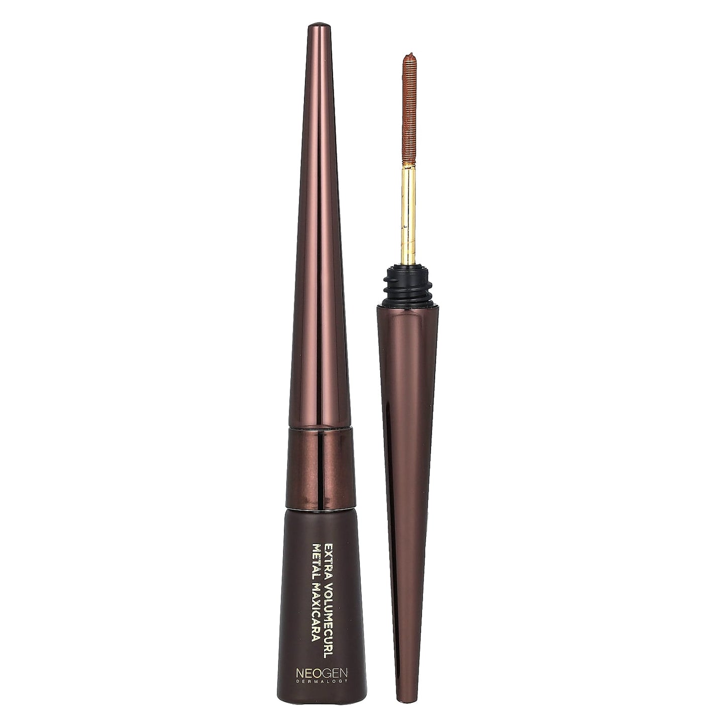 Neogen, Extra Volumecurl Metal Maxicara, 02 Brown, 0.13 fl oz (4 ml) - Image 1