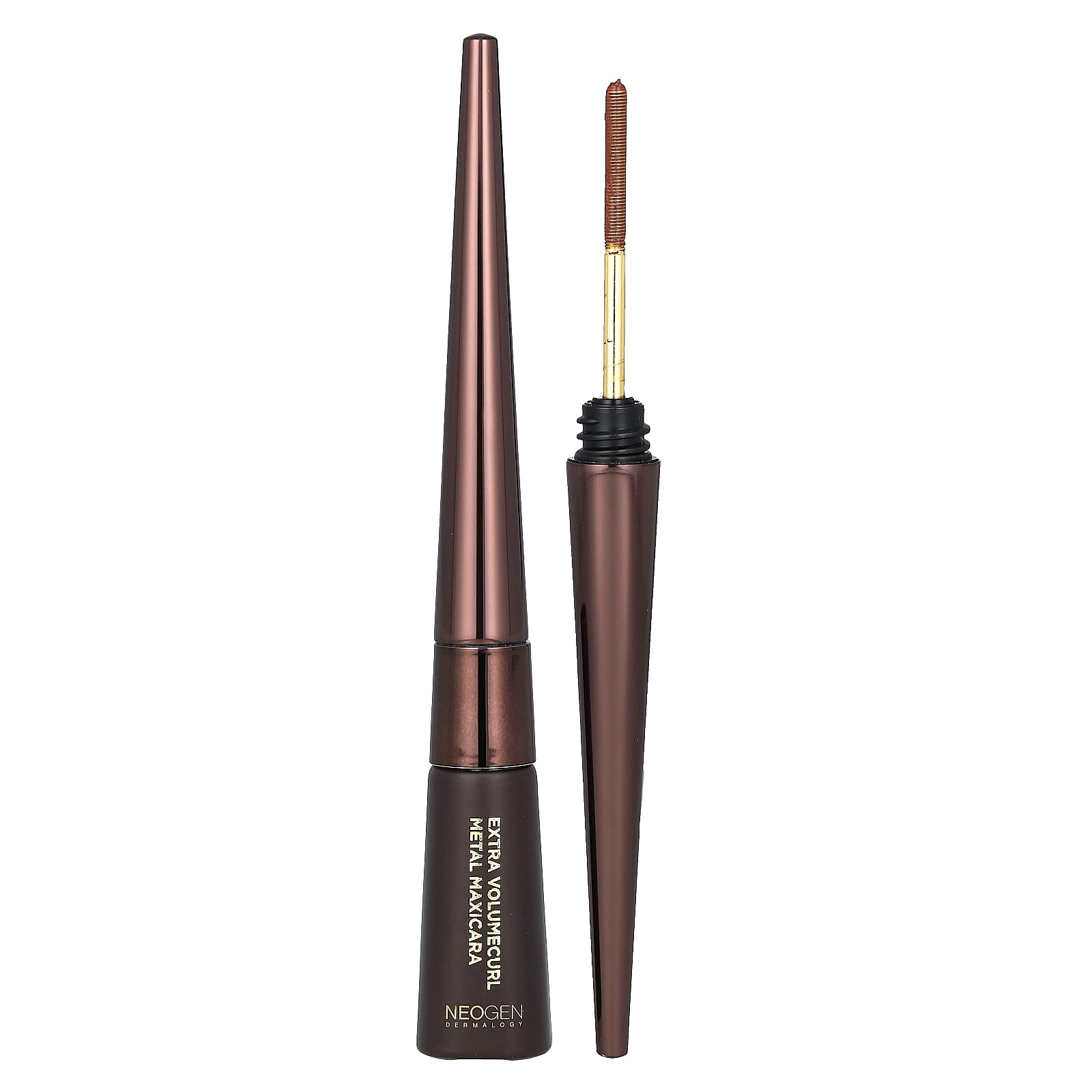 Neogen, Extra Volumecurl Metal Maxicara, 02 Brown, 0.13 fl oz (4 ml) - Image 1