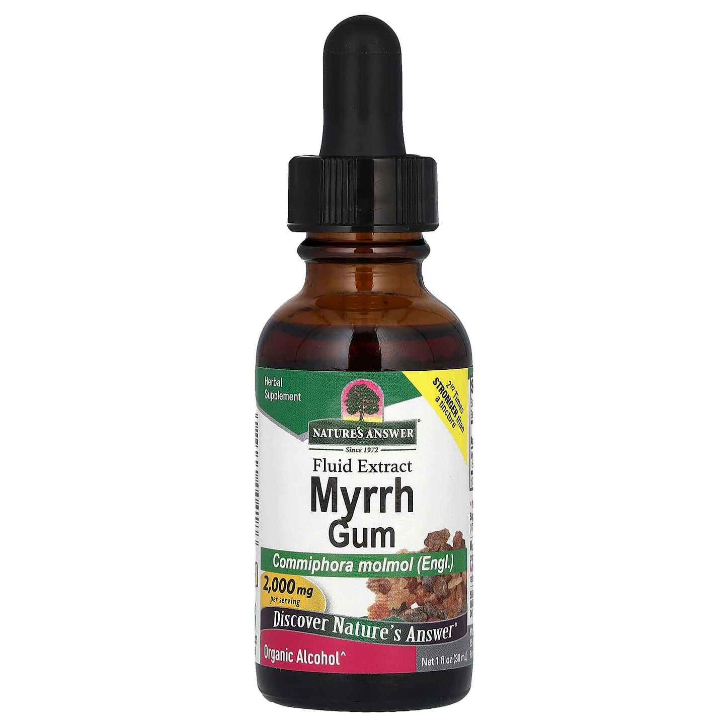 Nature's Answer, Myrrh Gum, 2,000 mg, 1 fl oz (30 ml) - Image 1