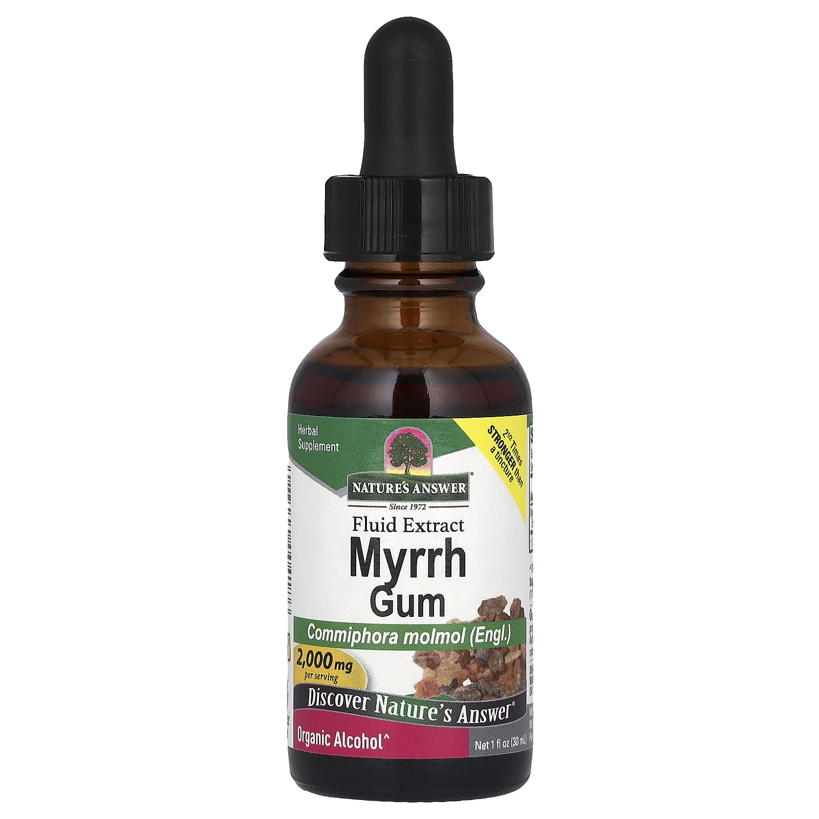 Nature's Answer, Myrrh Gum, 2,000 mg, 1 fl oz (30 ml) - Image 1