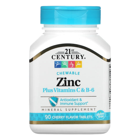 Boost Immunity with 21st Century Zinc Plus Vitamins C & B-6 - Image 1