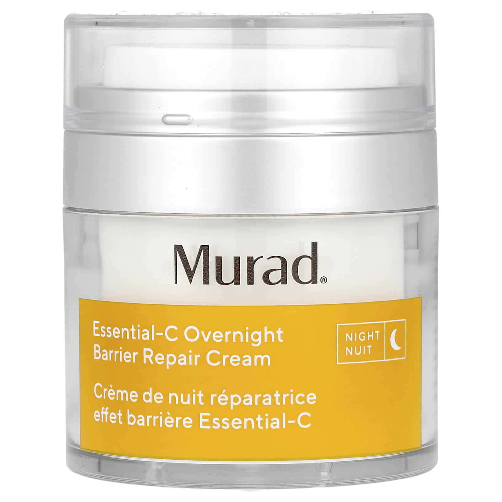 Murad, Environmental Shield, Essential-C Overnight Barrier Repair Cream, 1.7 fl oz (50 ml) - Image 1