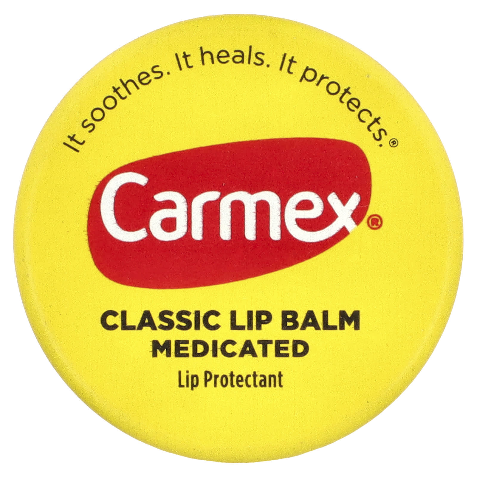 Relieve Chapped Lips with Carmex Classic Medicated Lip Balm, 0.25 oz (7.5 g) - Image 1