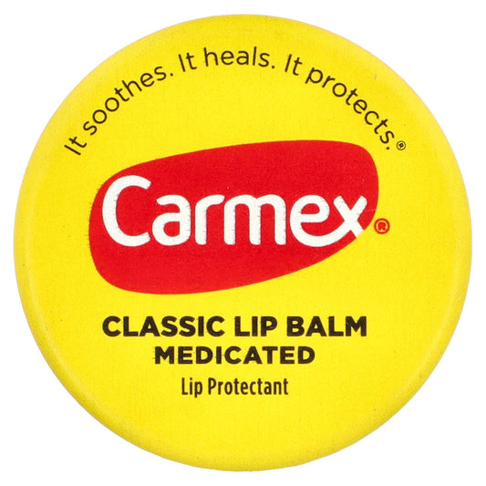 Relieve Chapped Lips with Carmex Classic Medicated Lip Balm, 0.25 oz (7.5 g) - Image 1